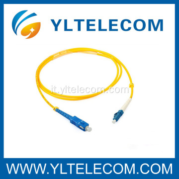 Customized SM Duplex Fibre Optical SC / LC Patch Cord 2.0mm LSZH